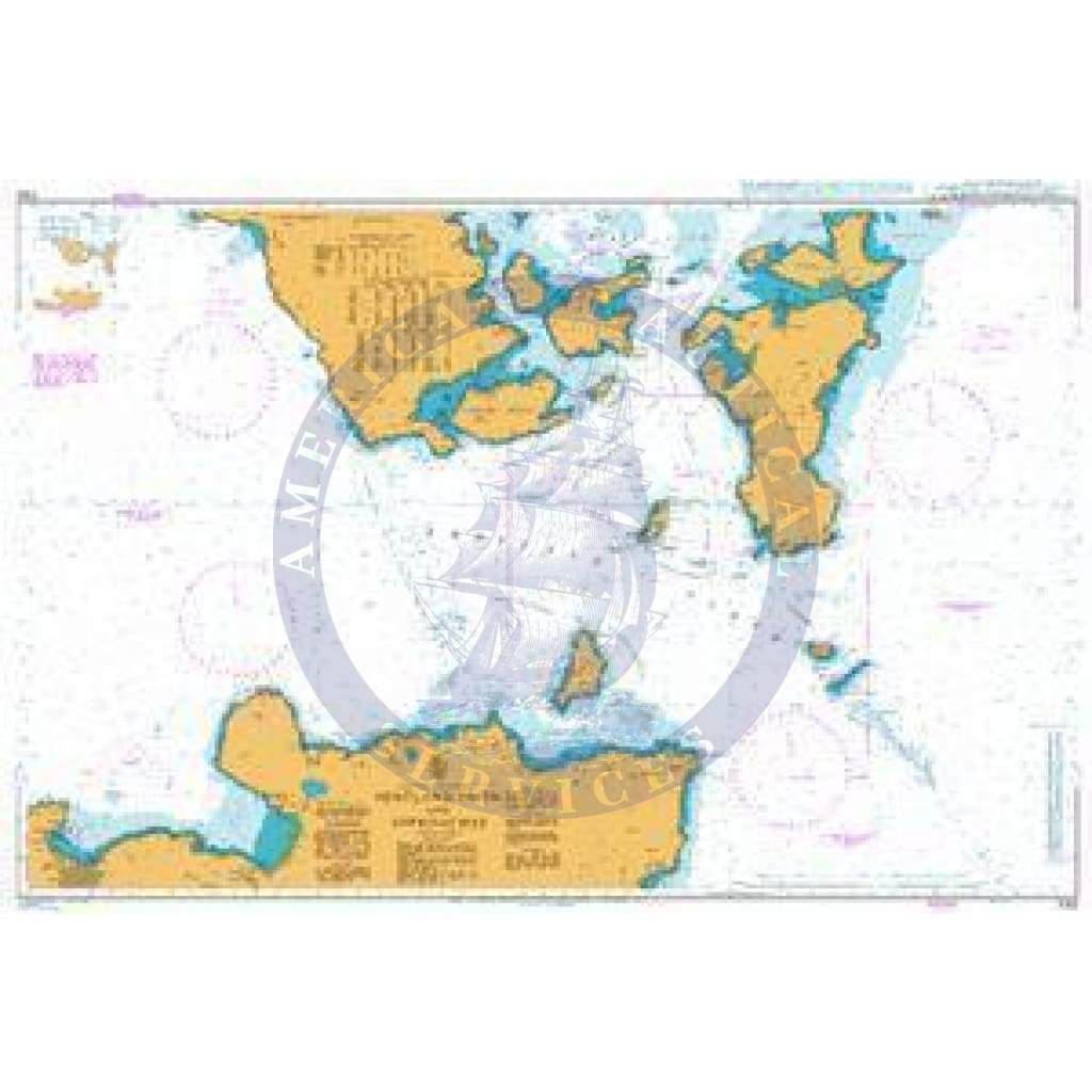 British Admiralty Nautical Chart 2162: Pentland Firth and Approaches