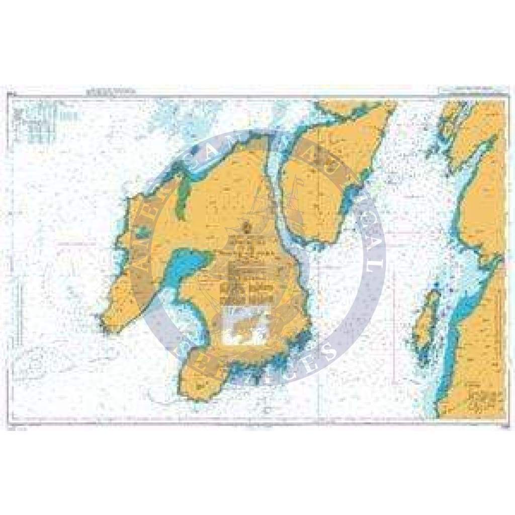 British Admiralty Nautical Chart 2168: Scotland - West Coast, Approaches to the Sound of Jura