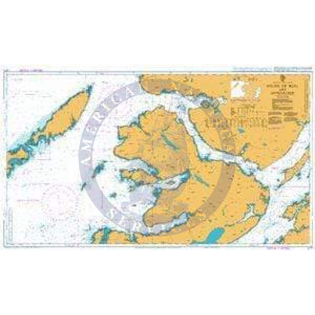 British Admiralty Nautical Chart 2171: Scotland – West Coast, Sound of Mull and Approaches