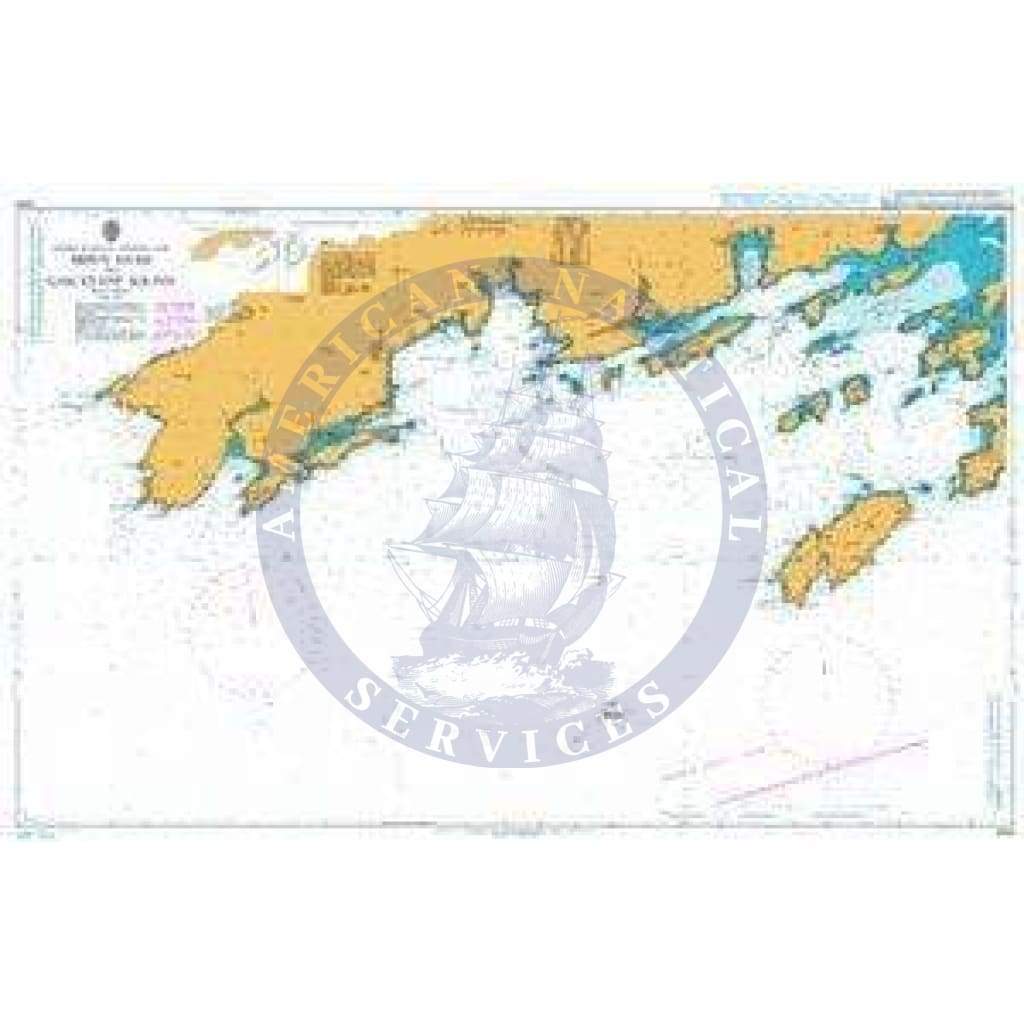 British Admiralty Nautical Chart 2184: Mizen Head to Gascanane Sound