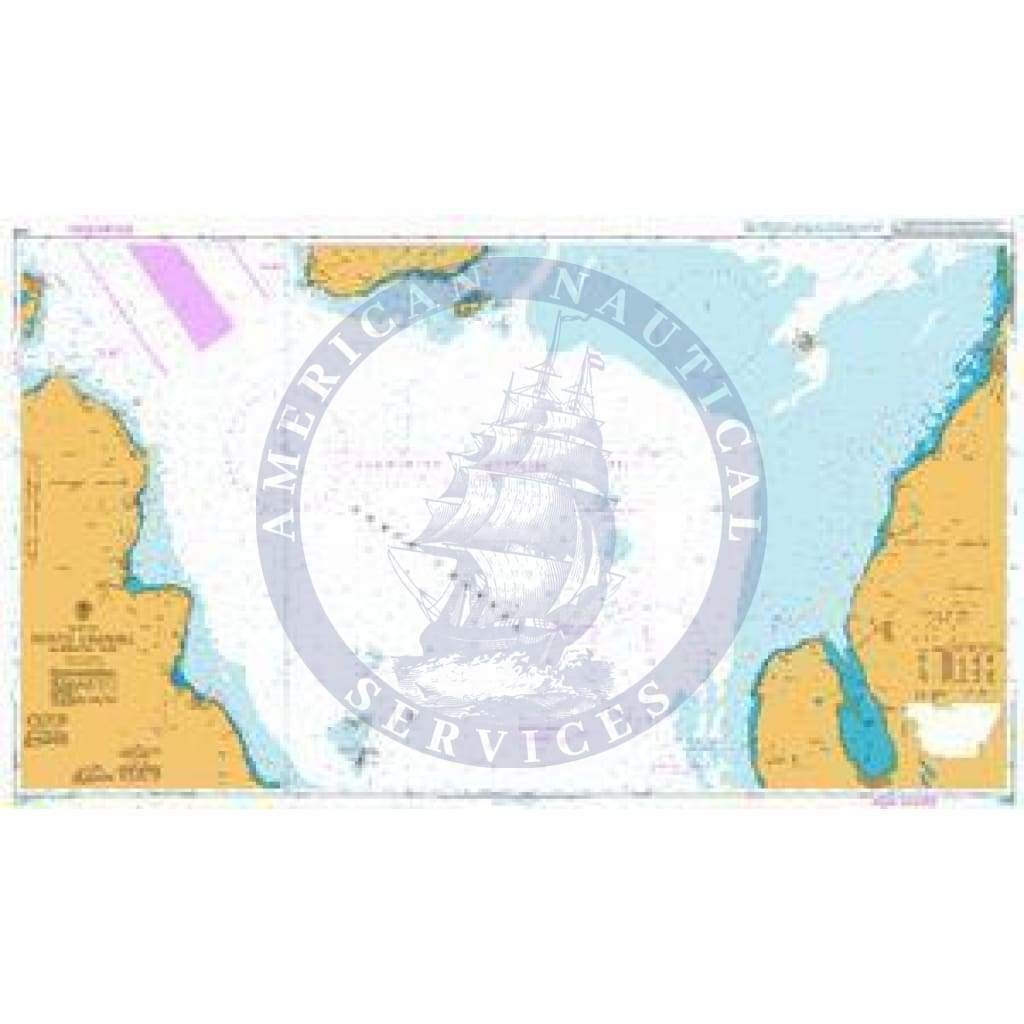 British Admiralty Nautical Chart 2199: North Channel Northern Part