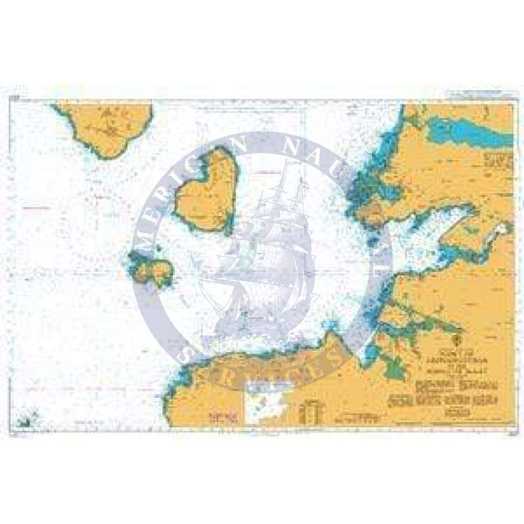 British Admiralty Nautical Chart  2207: Point of Ardnamurchan to the Sound of Sleat