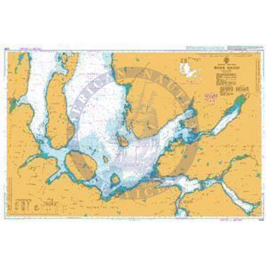 British Admiralty Nautical Chart 2209: Scotland - West Coast, Inner Sound