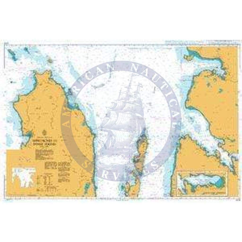 British Admiralty Nautical Chart 2210: Scotland - West Coast, Approaches to Inner Sound