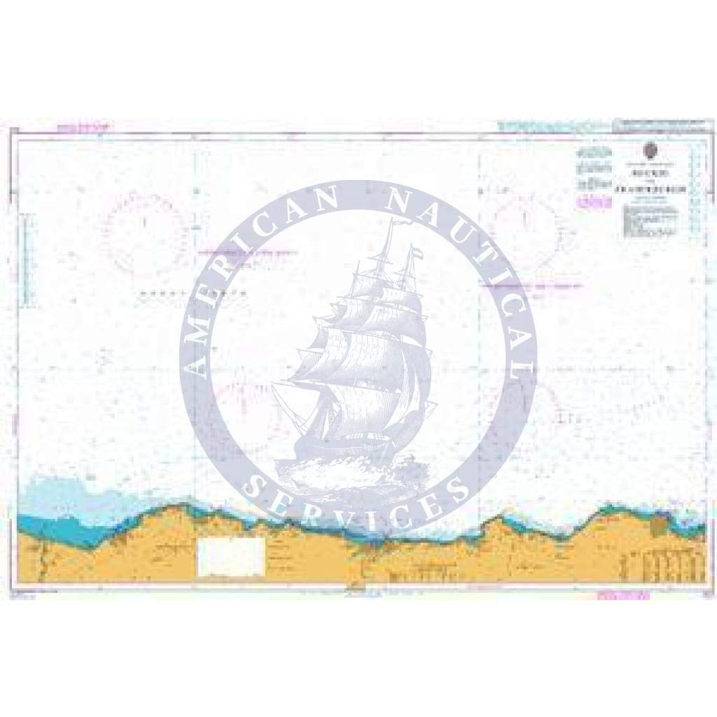 British Admiralty Nautical Chart  222: Buckie to Fraserburgh