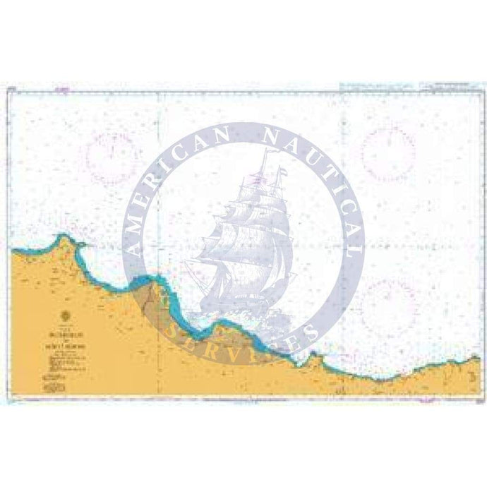 British Admiralty Nautical Chart 2237: North Sea, Terschelling to Esbjerg