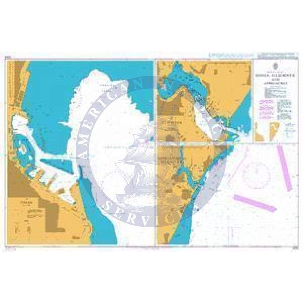 British Admiralty Nautical Chart 2243: Black Sea – Ukraine, Odesa, Illichivs'k and Approaches