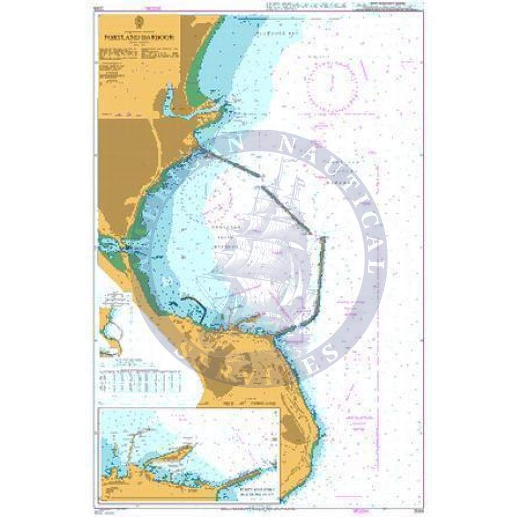 British Admiralty Nautical Chart 2268: Portland Harbour