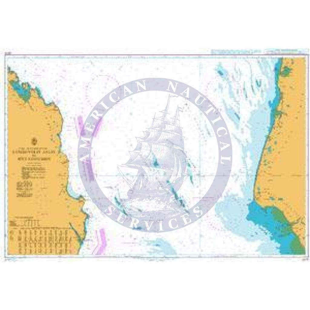 British Admiralty Nautical Chart 2270: Lumbovskiy Zaliv to Mys Konushin