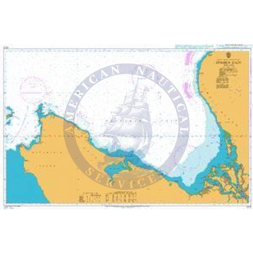 British Admiralty Nautical Chart  2273: Dvinskiy Zaliv