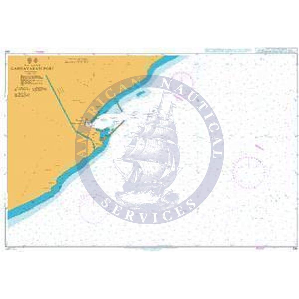 British Admiralty Nautical Chart 234: India – East Coast, Gangavaram Port