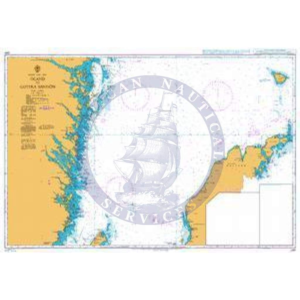 British Admiralty Nautical Chart 2361: Sweden – East Coast, Öland to Gotska Sandön