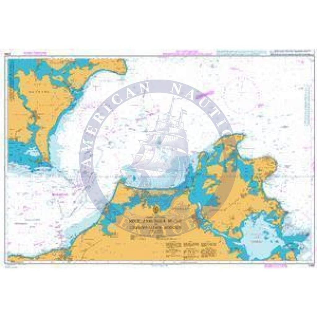 British Admiralty Nautical Chart 2365: Mecklenburger Bucht to Greifswalder Bodden