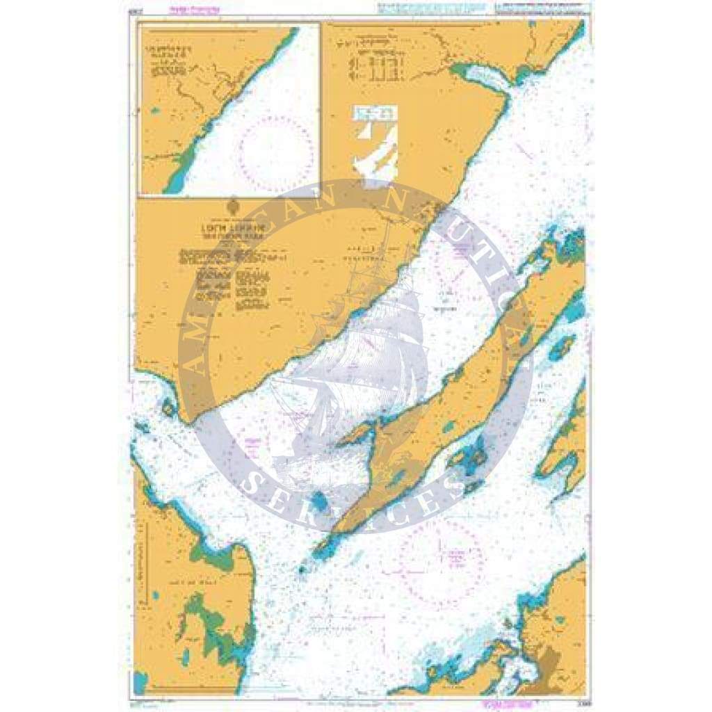 British Admiralty Nautical Chart 2389: Loch Linnhe Southern Part