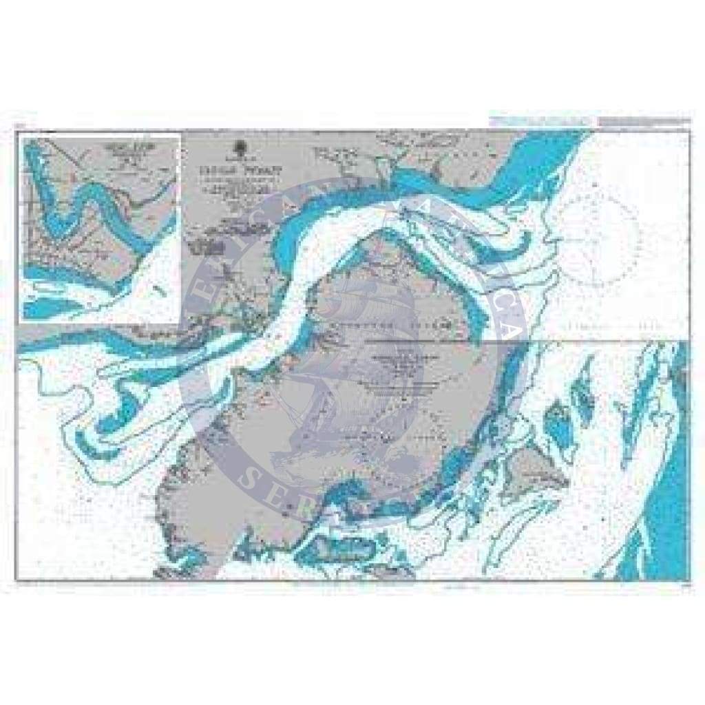 British Admiralty Nautical Chart 2391: Iloilo Strait