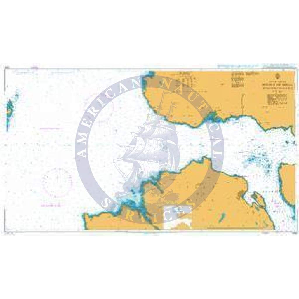 British Admiralty Nautical Chart  2392: Scotland – West Coast, Sound of Mull, Western Entrance