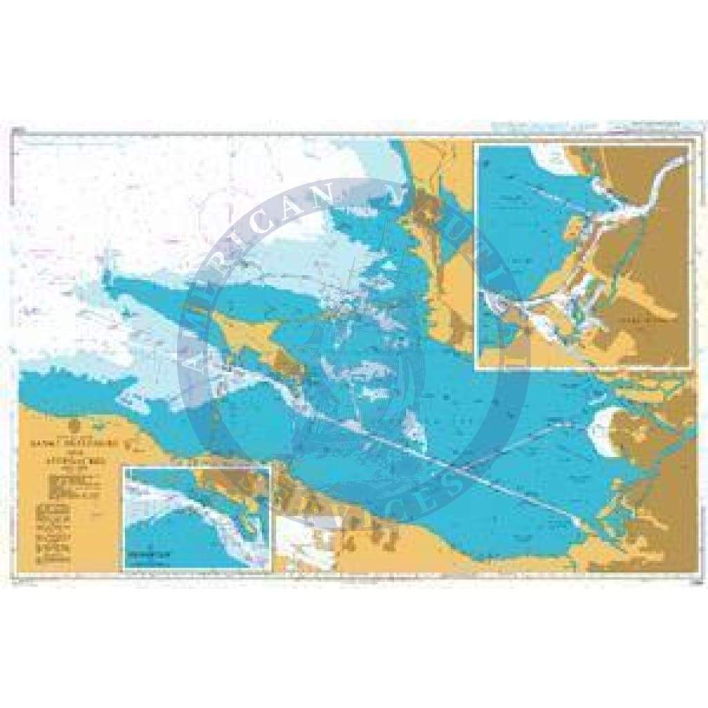 British Admiralty Nautical Chart 2395: Baltic Sea – Russia, Sankt Peterburg and Approaches