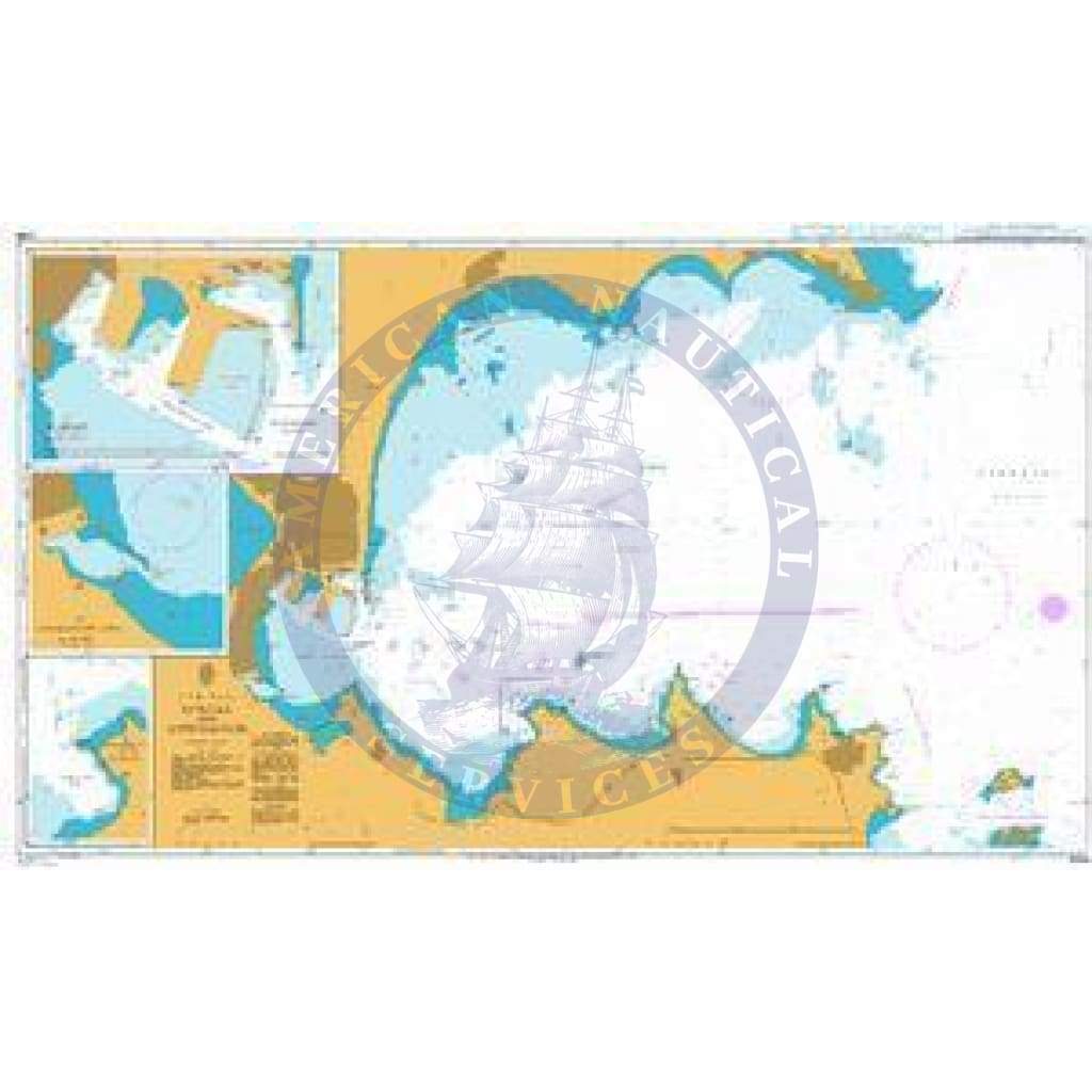 British Admiralty Nautical Chart 2399: Burgas and Approaches