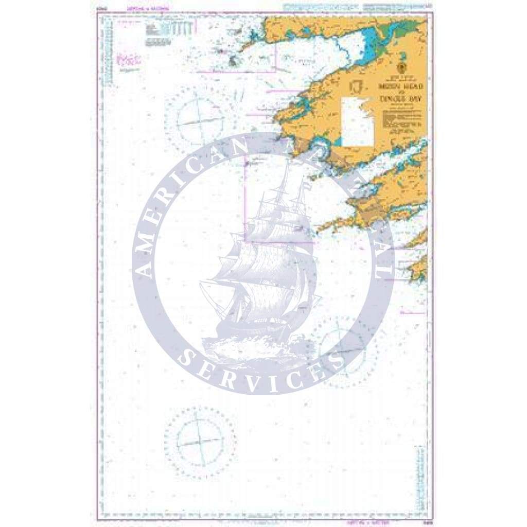 British Admiralty Nautical Chart 2423: Mizen Head to Dingle Bay