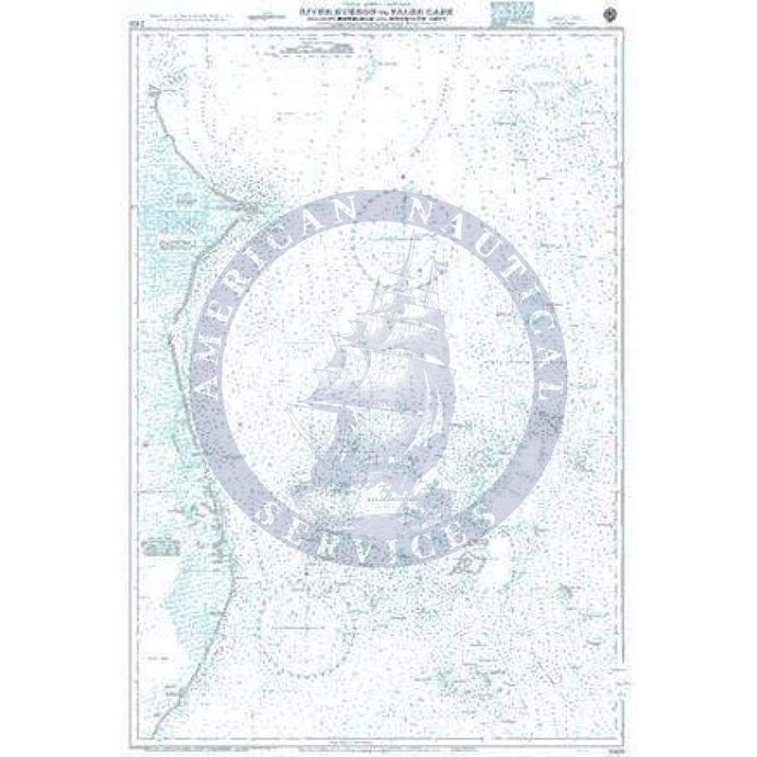 British Admiralty Nautical Chart 2425: River Hueson to False Cape including Morrison and Mosquito Cays