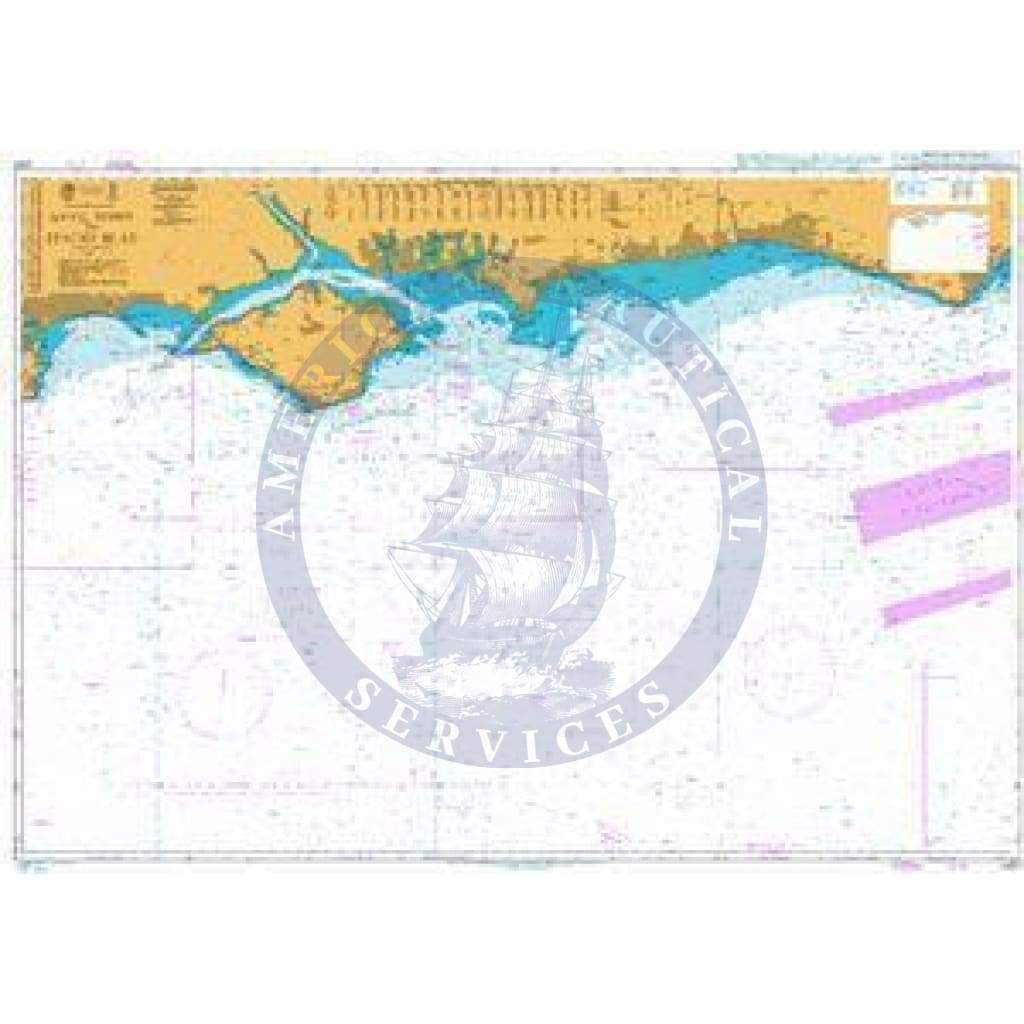 British Admiralty Nautical Chart 2450: Anvil Point to Beachy Head