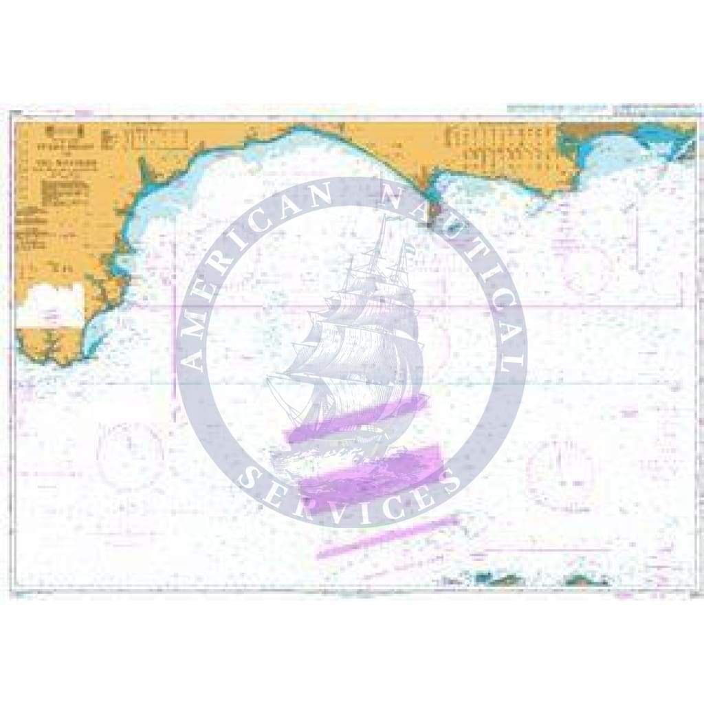 British Admiralty Nautical Chart 2454: Start Point to The Needles including Off Casquets TSS