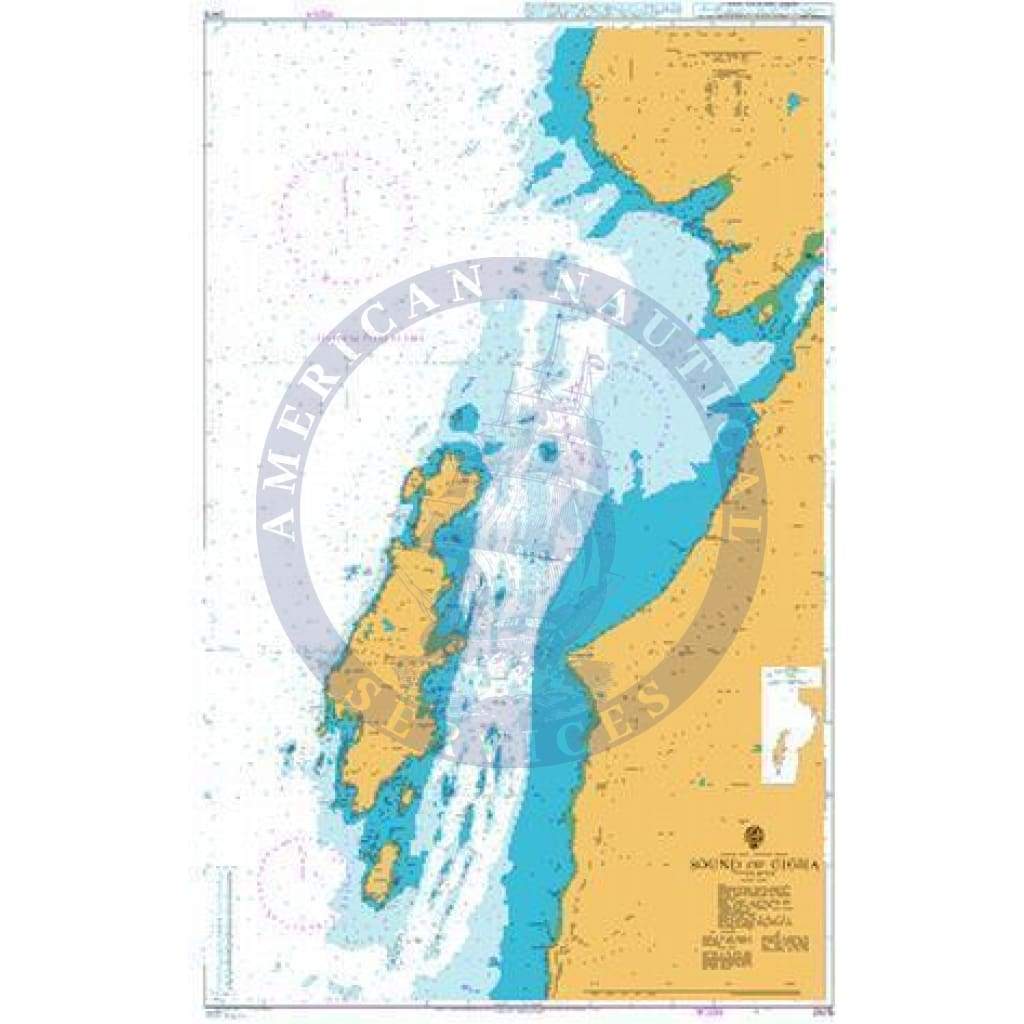 British Admiralty Nautical Chart 2475: Sound of Gigha