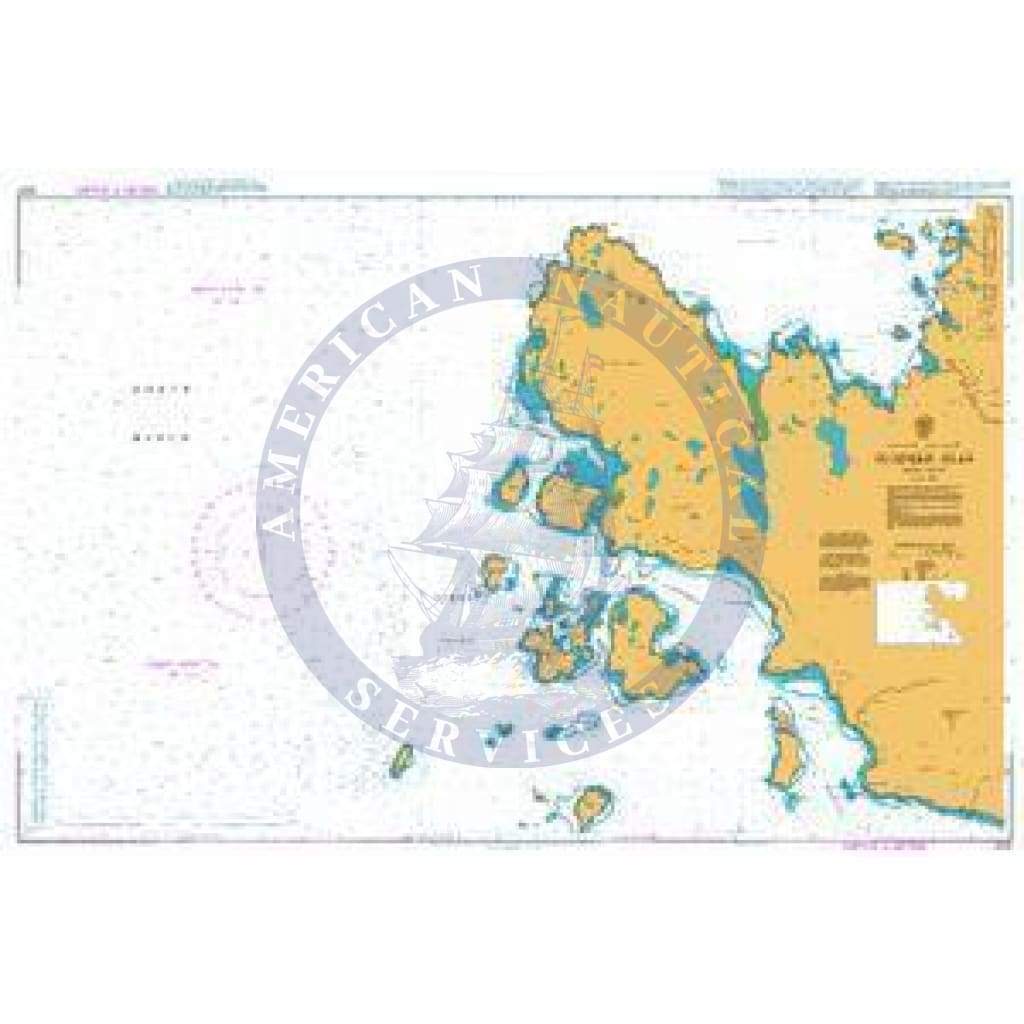 British Admiralty Nautical Chart 2501: Summer Isles