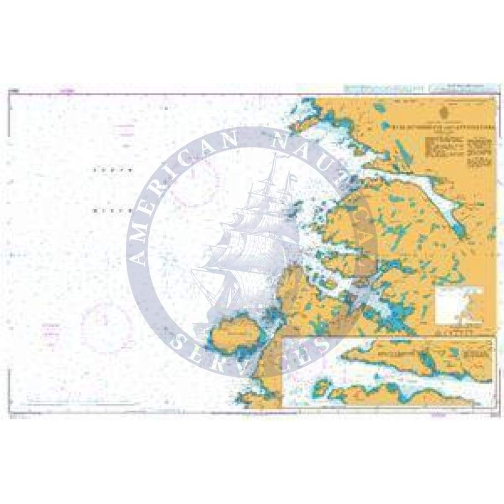 British Admiralty Nautical Chart 2503: Scotland - West Coast, Kinlochbervie and Approaches. Kinlochbervie