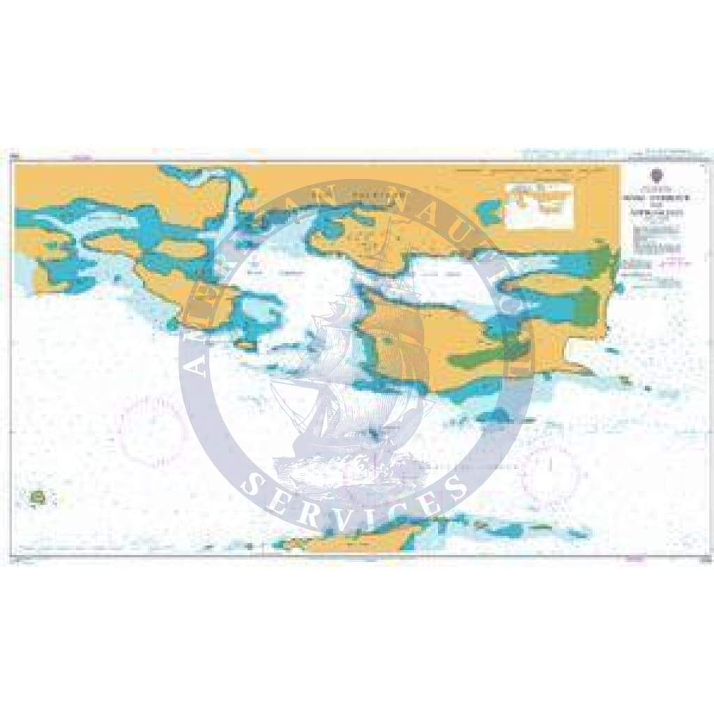 British Admiralty Nautical Chart 2506: Mare Harbour and Approaches