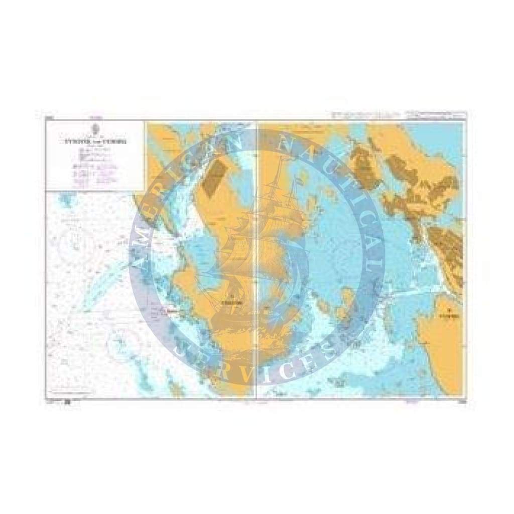 British Admiralty Nautical Chart  2569: Baltic Sea – Russia, Vysotsk and Vyborg