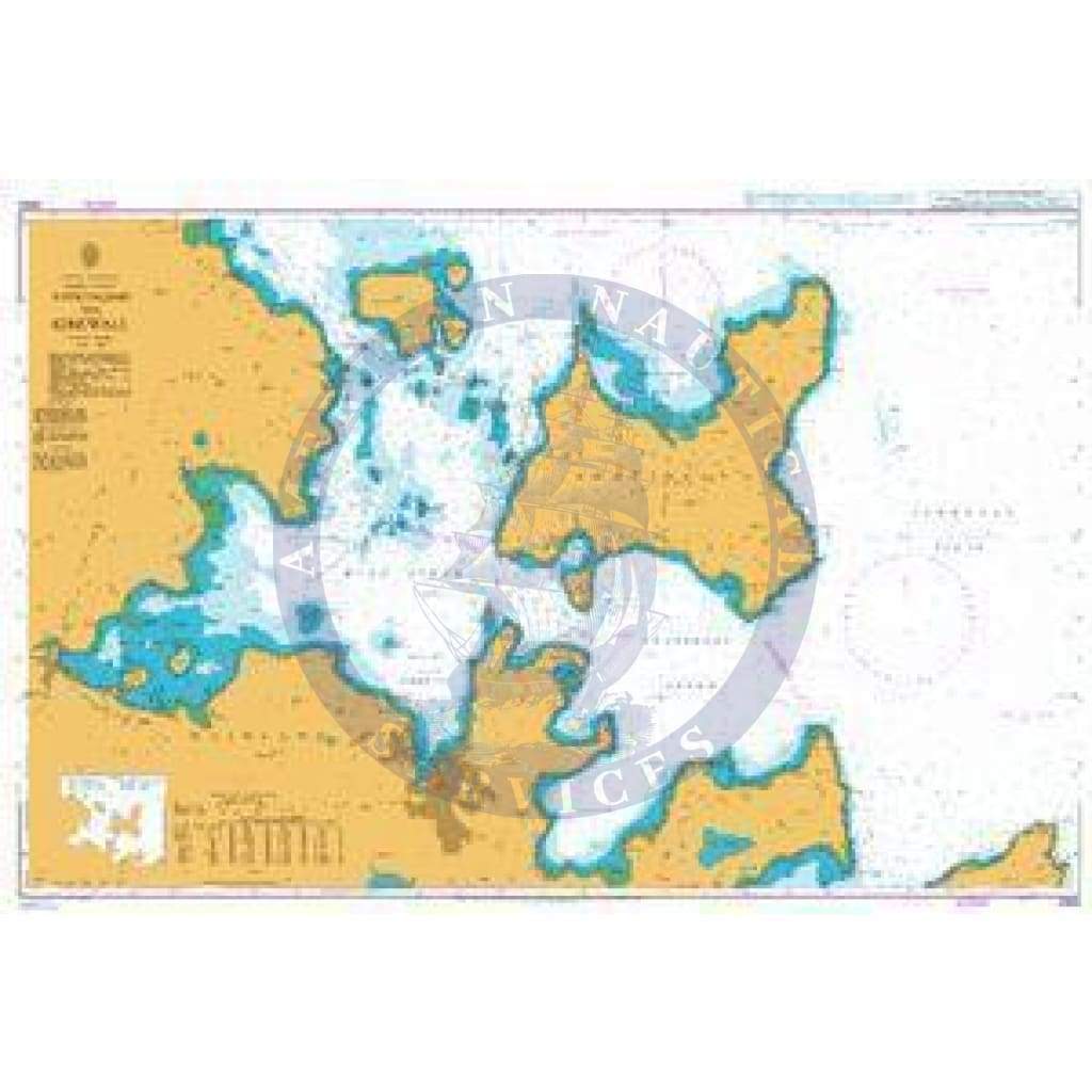 British Admiralty Nautical Chart  2584: Approaches to Kirkwall