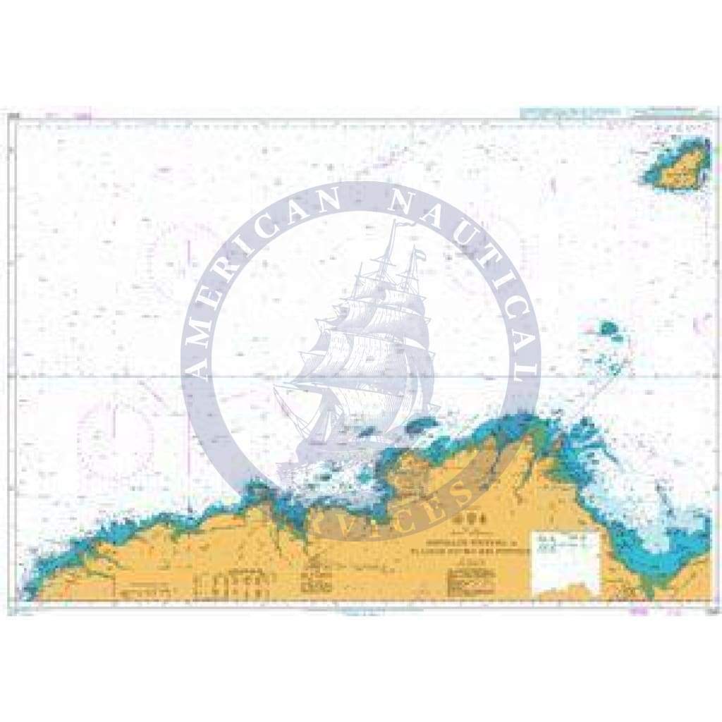 British Admiralty Nautical Chart  2648: Roches de Portsall to Plateau des Roches Douvres