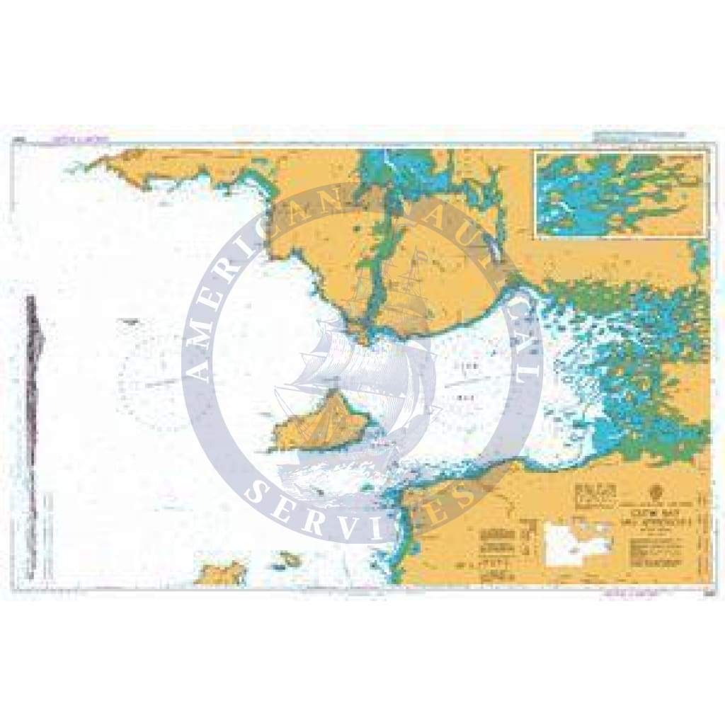 British Admiralty Nautical Chart  2667: Clew Bay and Approaches