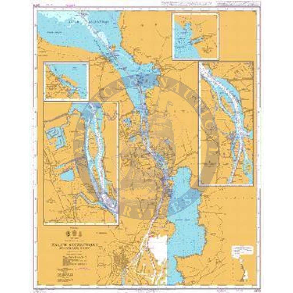 British Admiralty Nautical Chart 2678: Baltic Sea – Poland, Zalew Szczecinski - Southern Part