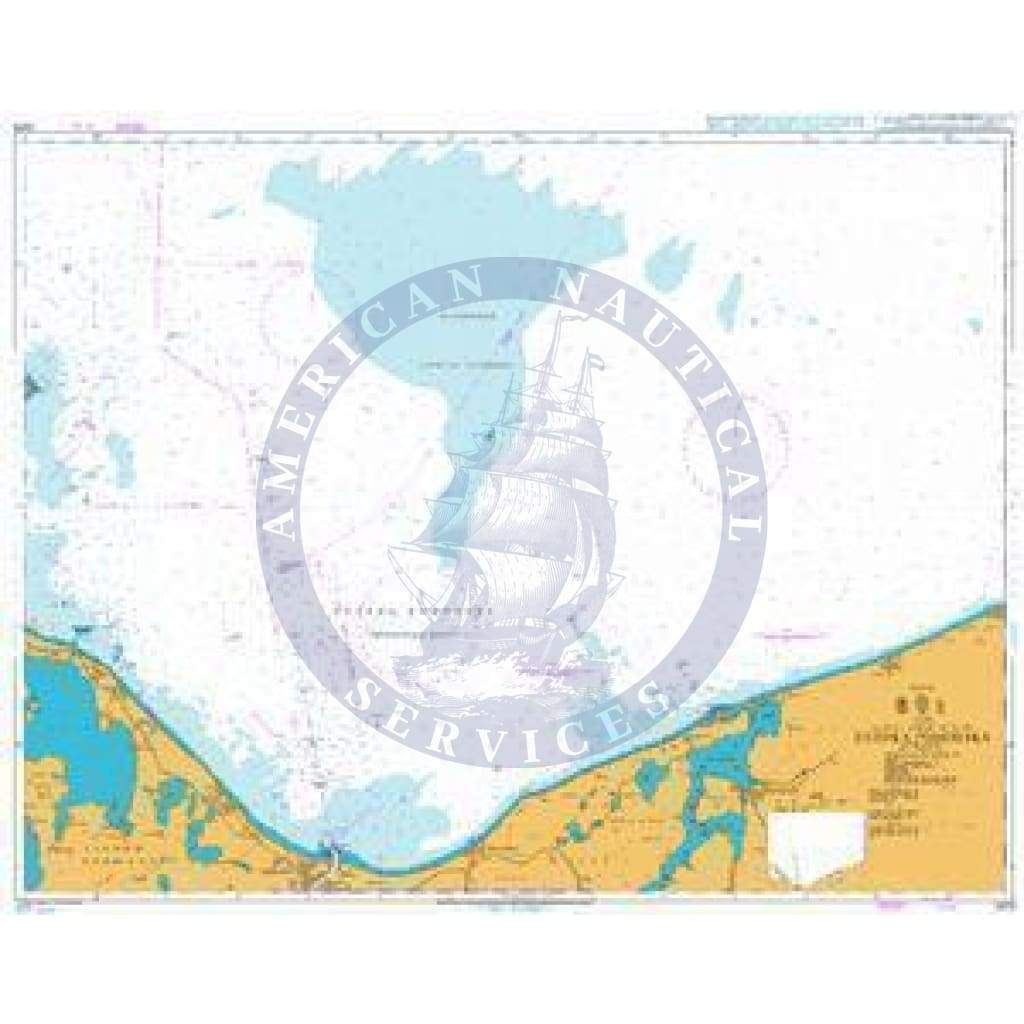 British Admiralty Nautical Chart 2679: Baltic Sea – Germany and Poland, Zatoka Pomorska