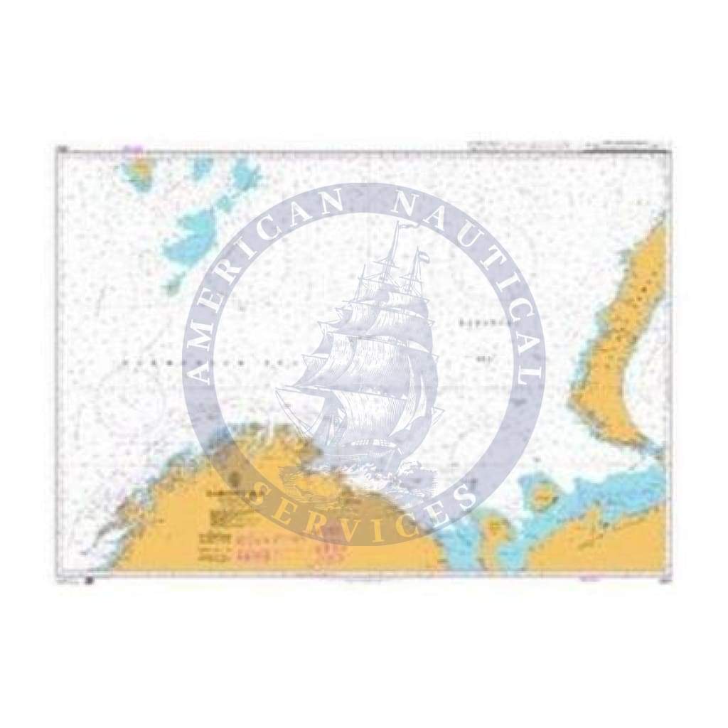 British Admiralty Nautical Chart 2683: Barents Sea, Southern Part
