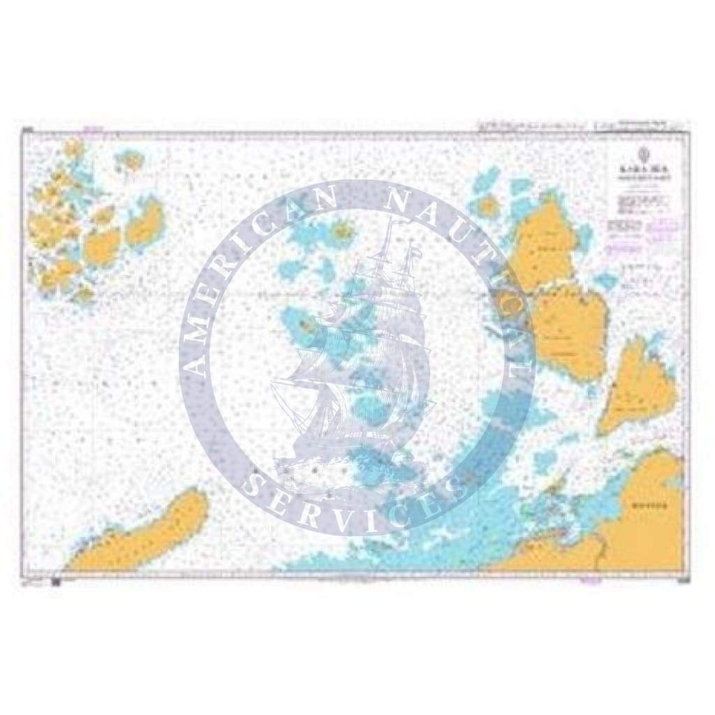 British Admiralty Nautical Chart 2685: Kara Sea, Northern Part