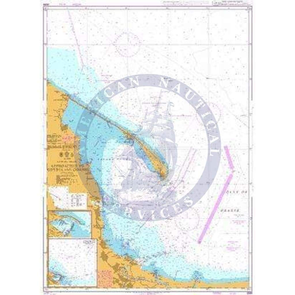 British Admiralty Nautical Chart 2688: Baltic Sea – Poland, Approaches to Gdynia and Gdansk