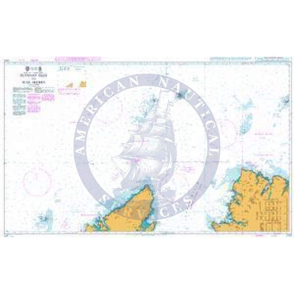 British Admiralty Nautical Chart 2720: Flannan Isles to Sule Skerry