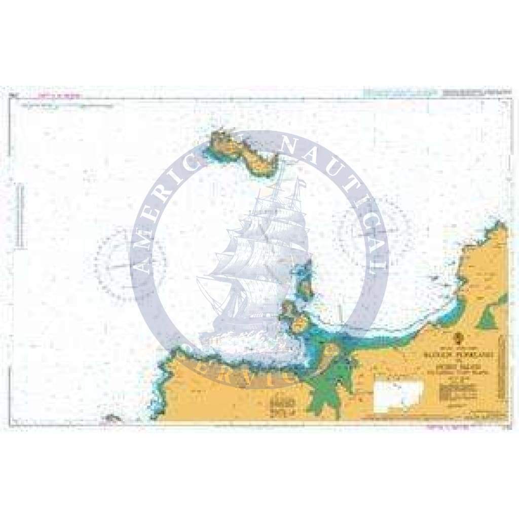 British Admiralty Nautical Chart 2752: Bloody Foreland to Horn Head including Tory Island