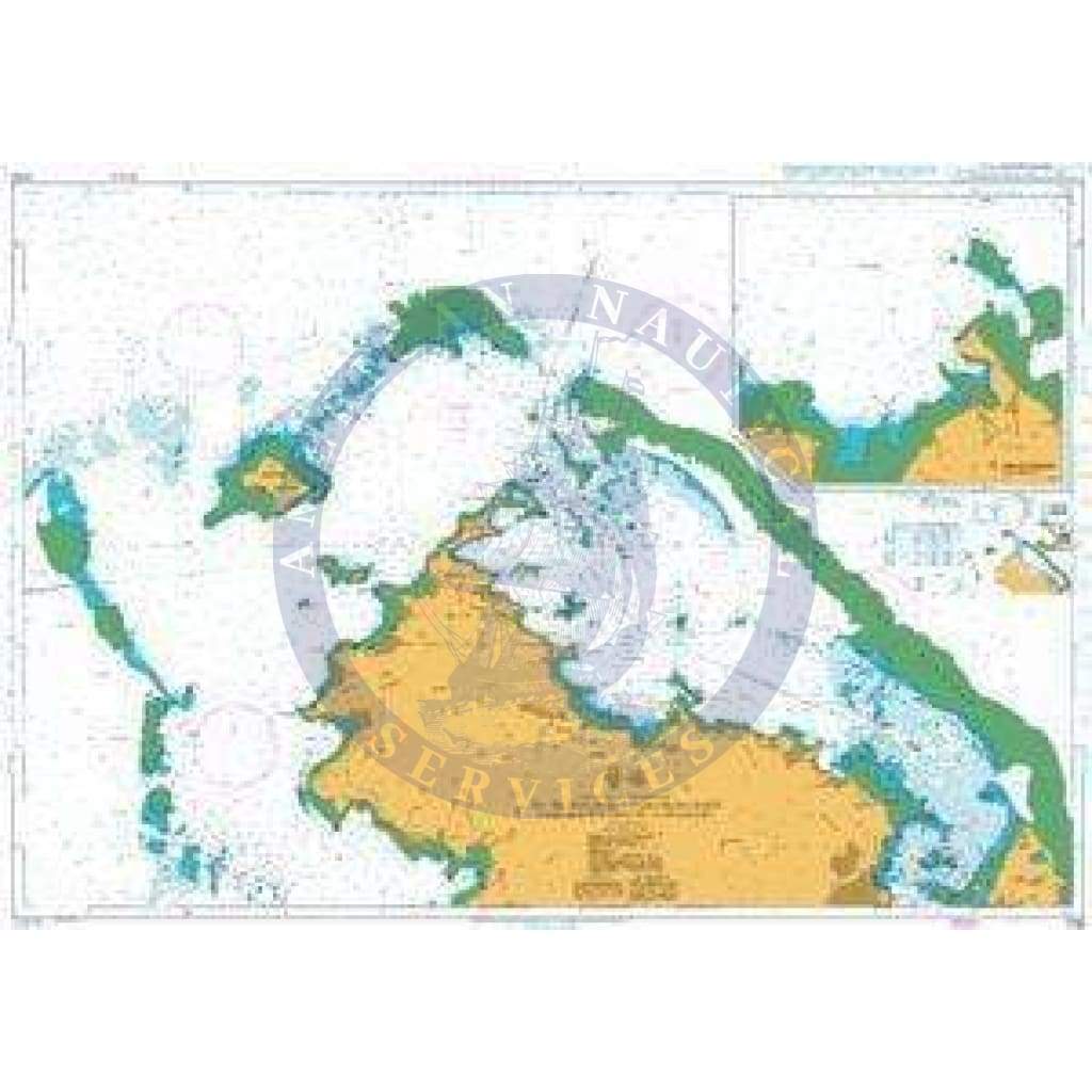 British Admiralty Nautical Chart 2756: Indian Ocean – Comoros Archipelago, Mayotte – Northern Part, Passe des Iles Choazil to Dzaoudzi. Baie de Longoni.