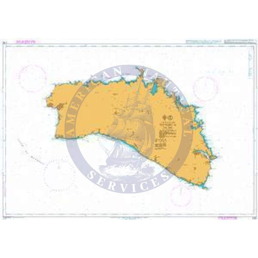 British Admiralty Nautical Chart 2761: Menorca