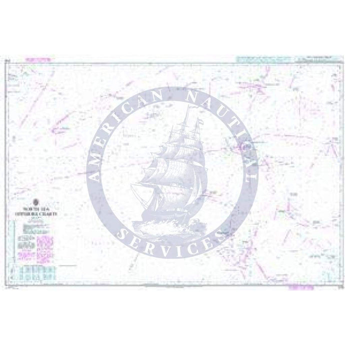 British Admiralty Nautical Chart  278: North Sea Offshore Charts Sheet 5