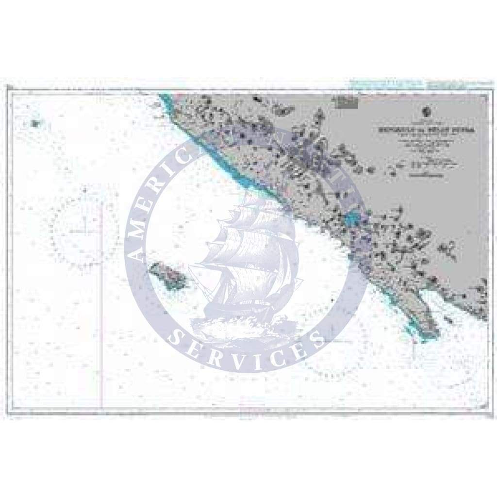 British Admiralty Nautical Chart 2781: Bengkulu to Selat Sunda