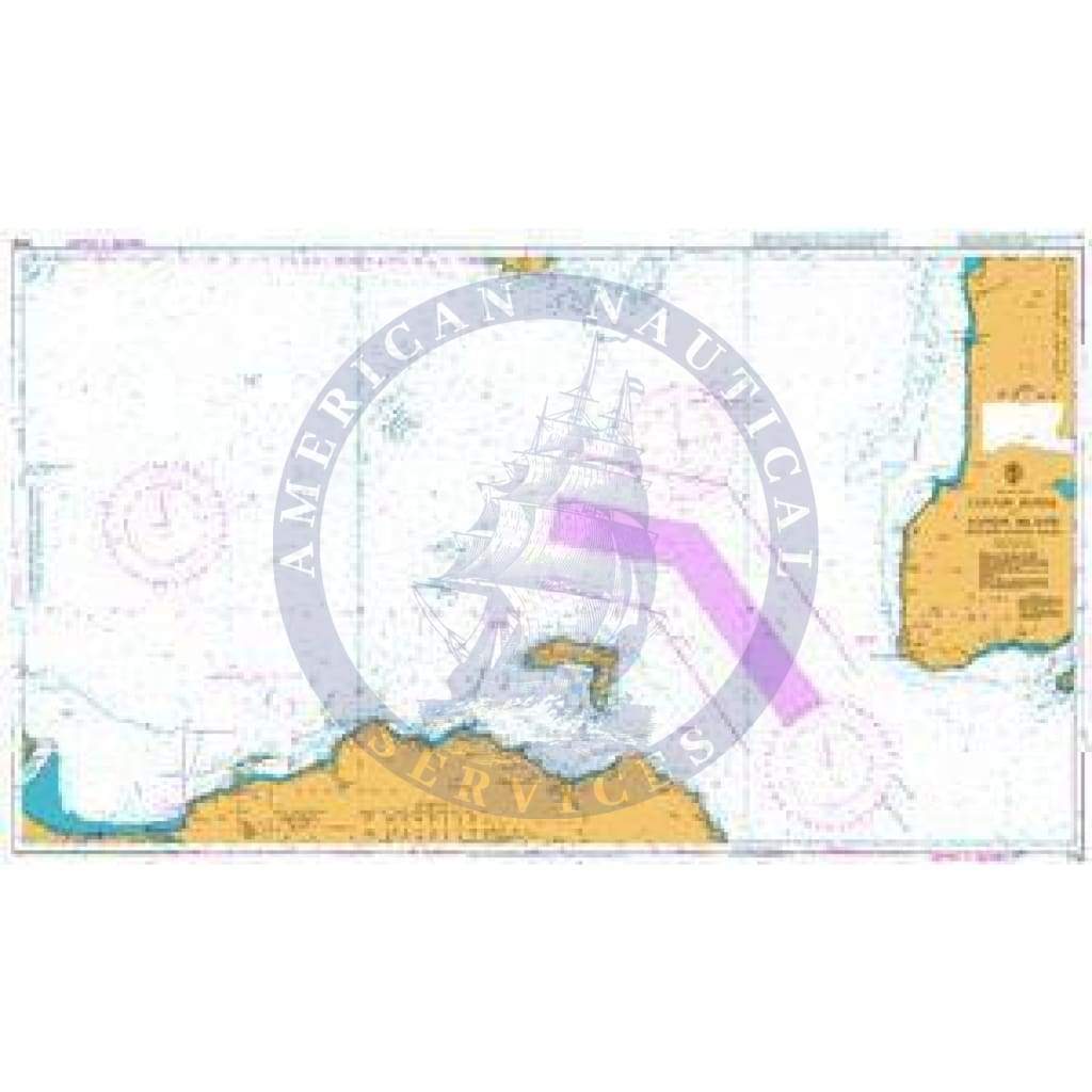 British Admiralty Nautical Chart 2798: British Isles, Lough Foyle to Sanda Island including Rathlin Island