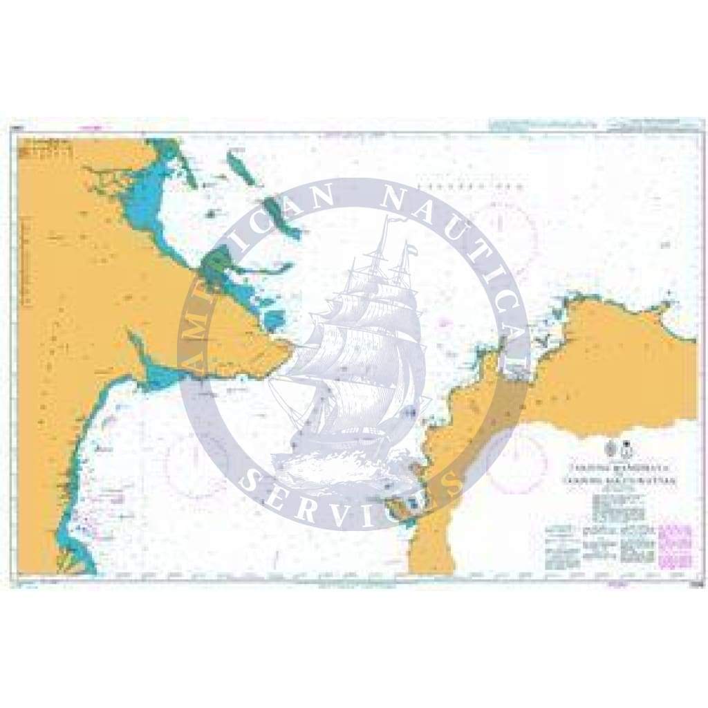 British Admiralty Nautical Chart  2894: Tanjung Manimbaya to Tanjung Bolituwattan
