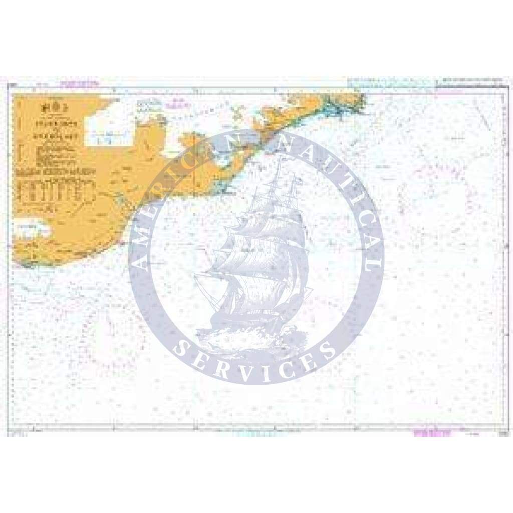 British Admiralty Nautical Chart 2902: Iceland - South Coast, Stokksnes to Dyrhólaey