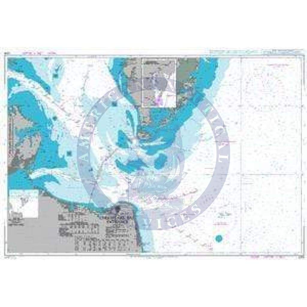 British Admiralty Nautical Chart 2919: Chesapeake Bay Entrance