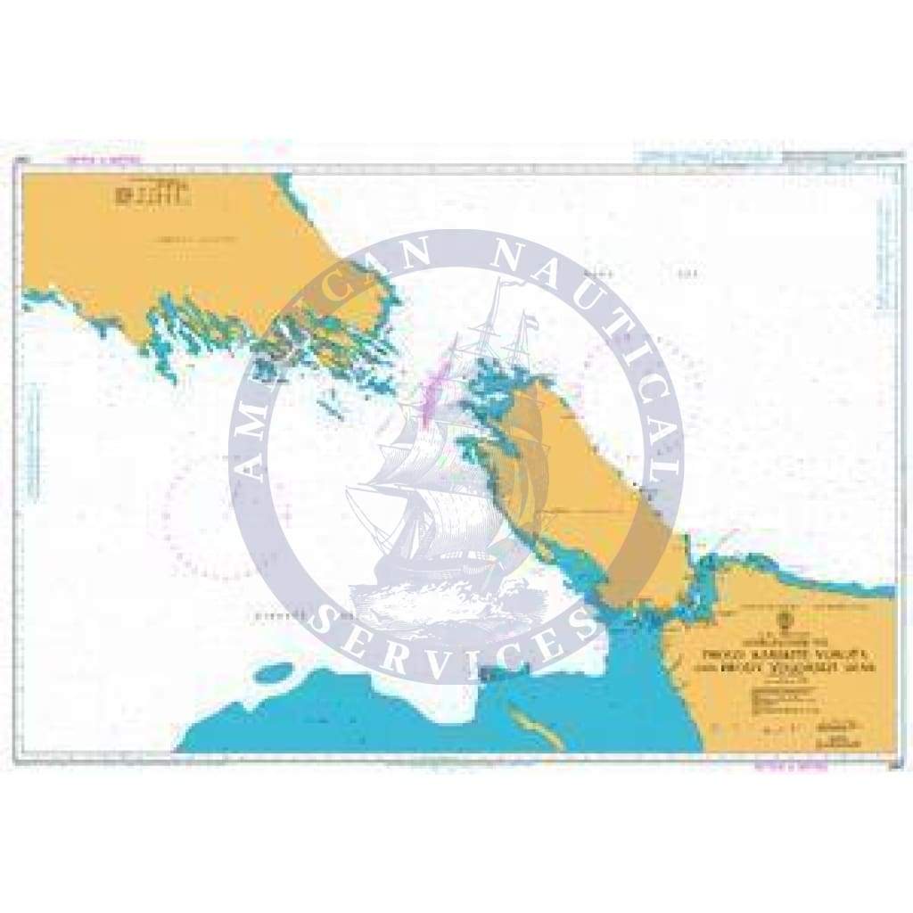 British Admiralty Nautical Chart 2967: Russia – Arctic Ocean, Approaches to Proliv Karskiye Vorota and Proliv Yugorskiy Shar